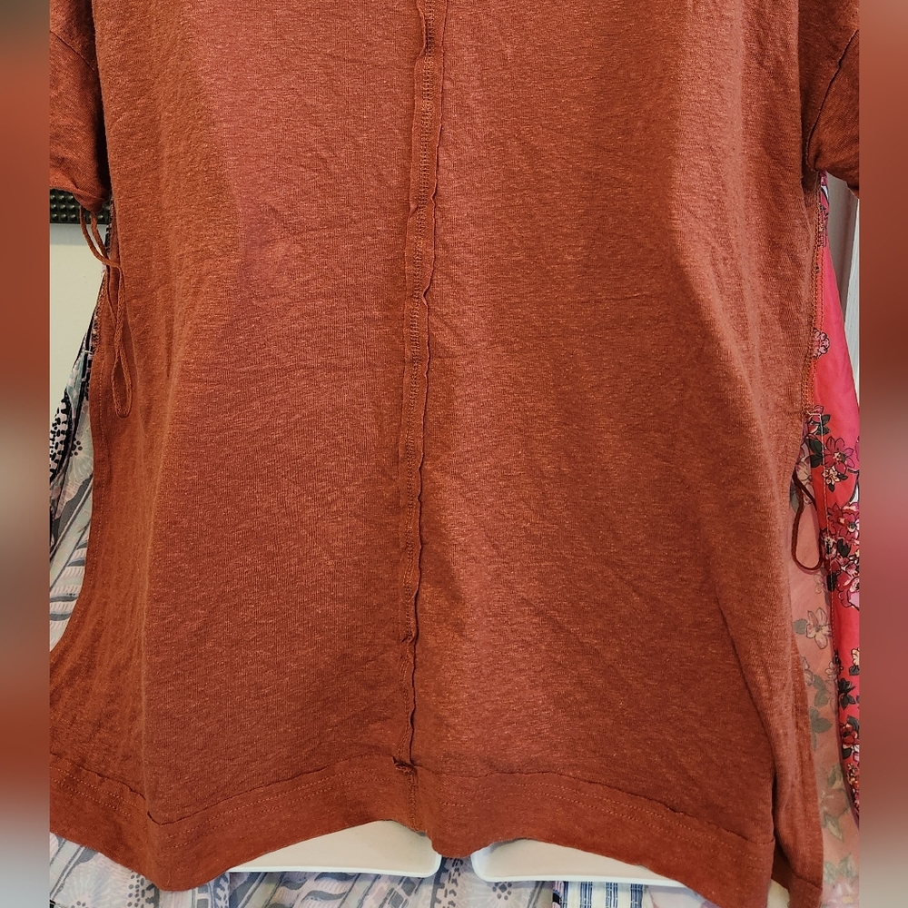 Sale❗️Free People Pick Your Scarf Maxi Tee Oversized Top - Picture 7 of 8